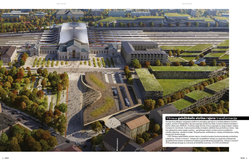 Interviu su Zaha Hadid Architects STRUCTUM žurnale